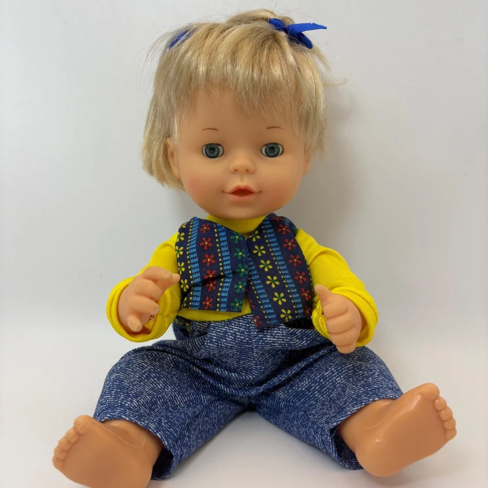 Vtg 1995 CITITOY Sleepy Eye Baby Doll Outfit BP015A Y2K 90s Kidcore Cottagecore